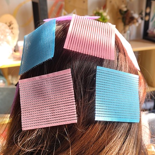 10 ชิ้น แผ่นแปะผมหน้าม้า สีสันสดใส ตีนตุ๊กแก มัดผมให้อยู่ทรง…