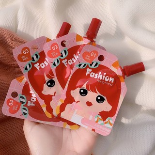 เซตลิปซอง girl Fashion ซองละ15บาท ❌เลือกเบอร์ไม่ได้❌