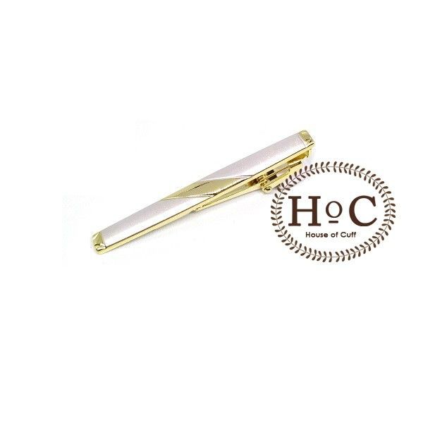 Houseofcuff Pin Tie Clip Tie PIN TIE GOLD SILVER BEZEL 06