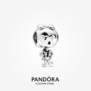 Pandora จี้โครงกระดูก ของขวัญวันเกิด สําหรับเด็กผู้หญิง p825