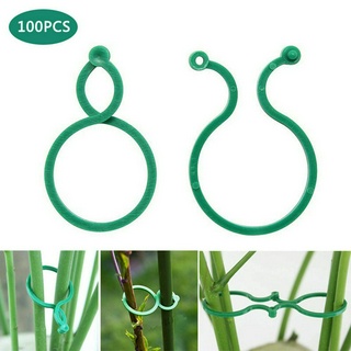 100PCS Greenhouse Farm Fruit Garden Tools Plant Fixing Buckle Tomatoes Cucumbers Plant Clips Vegetable Holder Vine Support