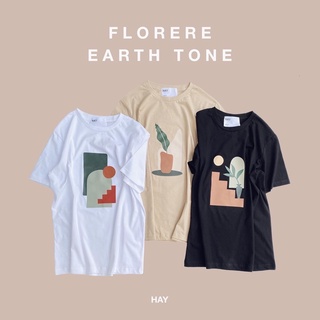 【hot tshirts】Florere earth tone tshirt2022