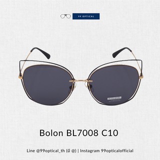 แว่นกันแดด Bolon รุ่น BL7008 C10 สีดำทรง Cat Eye