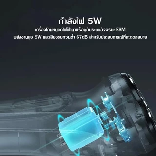 Enchen Electric Shaver BlackStone เครื่องโกนหนวดไฟฟ้า ใบมีดลอย 3D 3 มิติ ระบบป้องกันหนวดติด