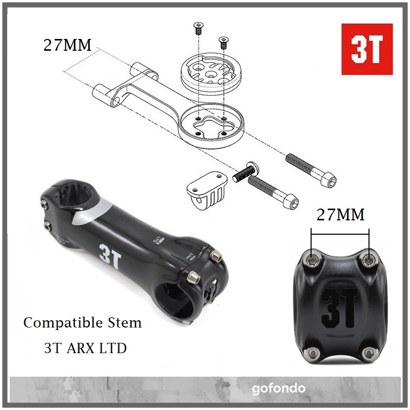 GARMIN BRYTON WAHOO คอมพิวเตอร์เมาท์สําหรับ 3T ARX LTD STEM