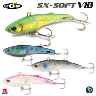 เหยื่อปลอม STORM SX-SOFT VIB สำหรับตกปลา