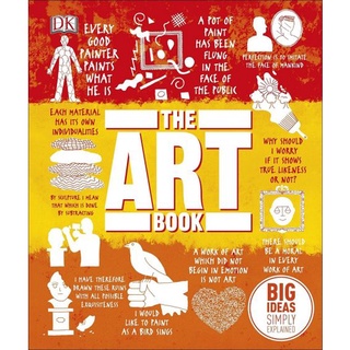 DKTODAY หนังสือ BIG IDEAS SIMPLY EXPLAINED:THE ART BOOK DORLING KINDERSLEY