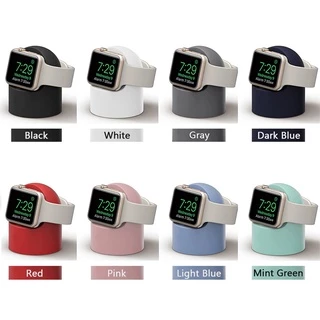 แท่นชาร์จซิลิโคน สําหรับ Apple Watch Charger1 2 3 4 5 6 7 8 9 10 11 iWatch