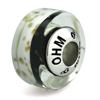 OHM Beads รุ่น Nouveau - Murano Glass Charm เครื่องประดับ บีด เงิน เแก้ว จี้ สร้อย กำไล OHMThailand