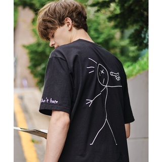 เสื้อยืด พิมพ์ลายตัวอักษร NCT HAECHAN &amp; OhMyGirl Binnie &amp; ZHU YI LONG / Korea [CPGN STUDIO]