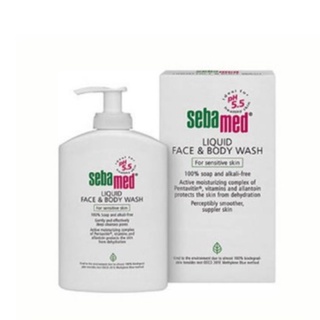 แท้100% ล็อตใหม่หมดอายุปี 2024 Sebamed Liquid Face &amp; Body Wash 400 ml ซีบาเมด ลิควิดเฟซ อาบน้ำใช้ได้ทั้งผิวหน้าและผิวกาย