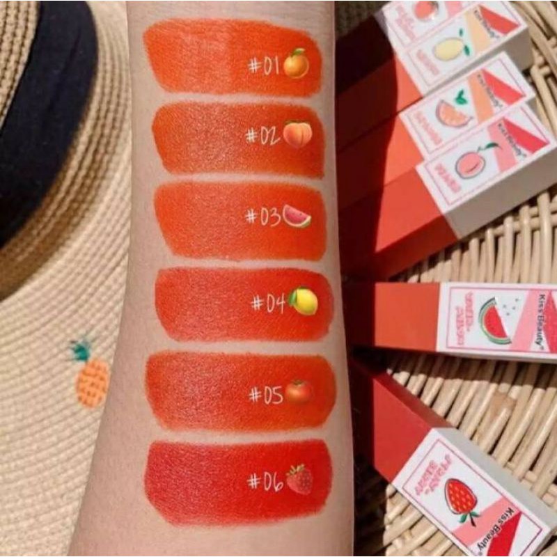 kiss beauty matte lipstick