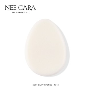 NEE CARA นีคาร่า นีคาร่า ฟองน้ำแต่งหน้า ทรงรี พัฟฟองน้ำทรงรี N213 SOFT SILKY SPONGE