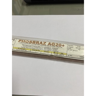 ลวดเชื่อมเงิน 2% เปือย 2.0x500mm(ราคาต่อเส้น