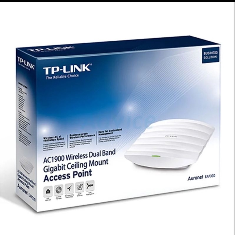 อุปกรณ์กระจายสัญญาณ🛰 TP-LINK Access Point TP-LINK (EAP330) Wireless AC1900 Gigabit