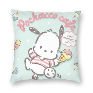 Sanrio Pochacco 18x18 (45ซม.X45ซม.) ปลอกหมอนพิมพ์ลายไม่มีโครงลวด