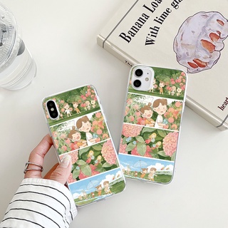 little elf เคสไอโฟน 7 8 plus se2020  พลัส cute 12 13 14 pro max phone case Xr  iPhone 1113 promax 8 Xs X max เคส นิ่ม