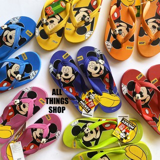 AERA รองเท้าแตะคีบ MK-3657 Mickey Mouse รองเท้าแตะฟองน้ำ แบบหนีบ