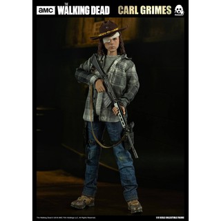 ฟิกเกอร์ โมเดล ของสะสม threezero 3Z0062 amc The Walking Dead - Carl Grimes