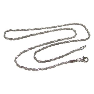 TANITTgems สร้อยคอทองคำขาว ลายเกลียวSpiral รุ่น TNNL118#1411