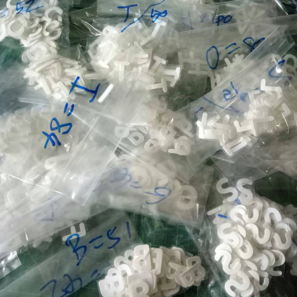 ตัวรีดกำมะหยี่ ติดเสื้อ ติดแมส [1ชิ้น=1อักษร] สามารถสั่งเป็นข้อความ ทำให้รีดง่าย - รูปที่ 4