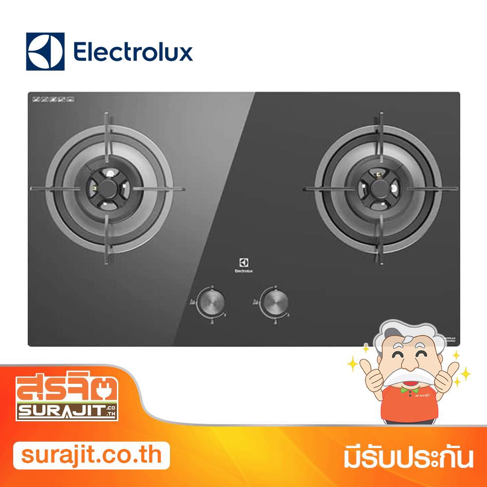 ELECTROLUX เตาแก๊ส Ganar 2 หัว ขนาด 78 ซม. รุ่น EHG7230BE (16836)