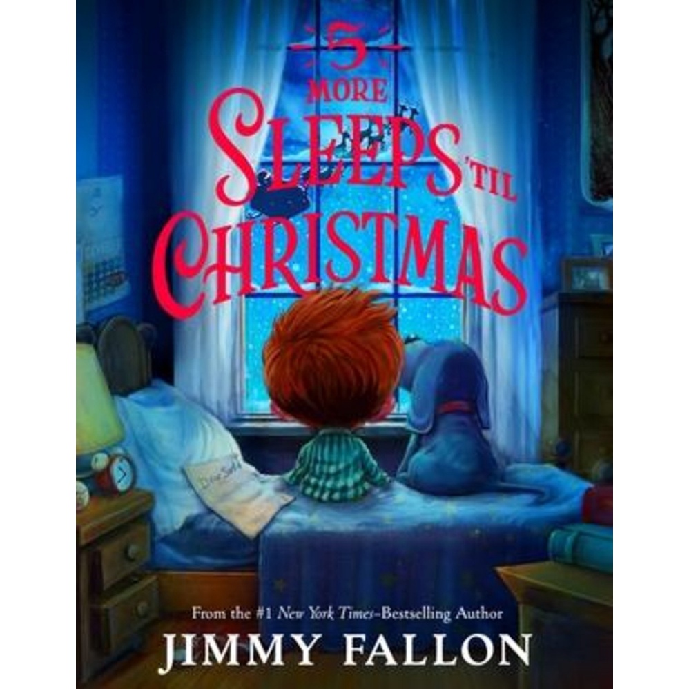 5 More Sleepstil Christmas โดย Jimmy Fallon (ปกแข็ง)