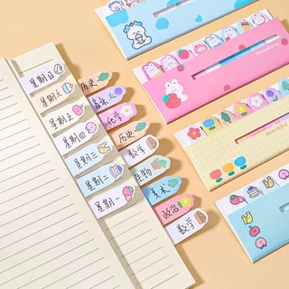 กระดาษโน๊ต คั่นหนังสือ index ใหม่!! กระดาษโน้ต จดโน๊ต สมุดโน้ต โพสติด post if note sticky