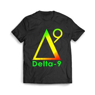 เสื้อผ้าผชเสื้อยืด พิมพ์ลาย Delta 9 2S-5XL