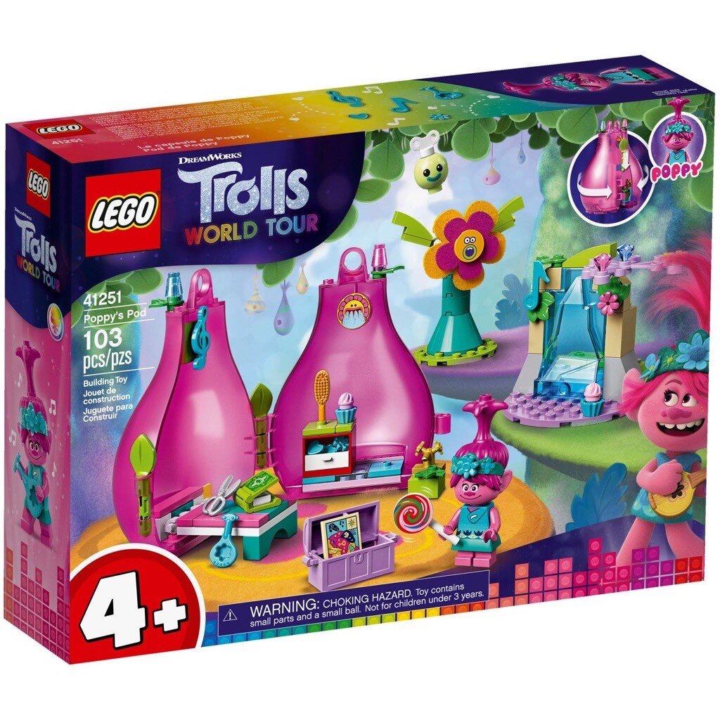 (เลโก้) LEGO Trolls -Poppy's Pod (41251)