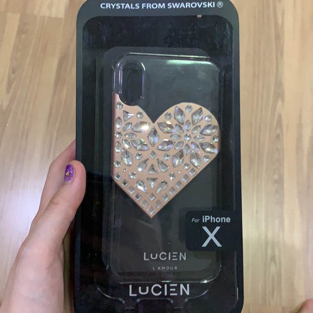 lucien Case iPhone X/XS สี rose gold
