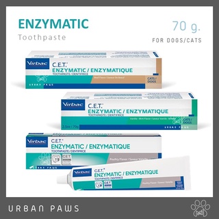 ยาสีฟัน Virbac C.E.T. Enzymatic Toothpaste สำหรับสุนัขและแมว 70 g.