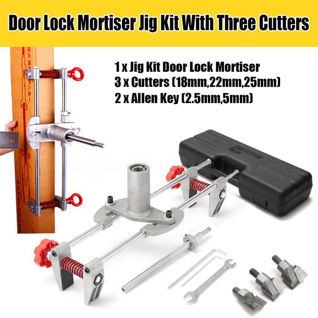 5 Minute Door Lock Dbb Door Lock Mortiser Jig Kit With Three