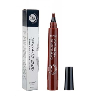 【Hot new products】Four - Fork ดินสอเขียนคิ้วแบบสองหัว/5Colors Four-head eyebrow pencil Waterproof eyebrow pencil eyebrows