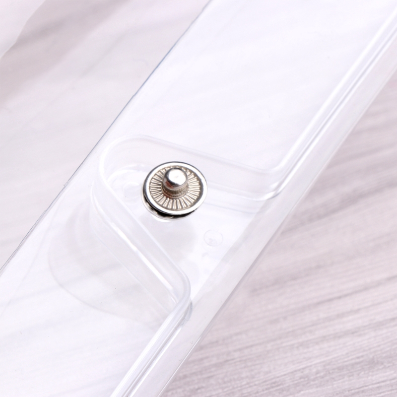 Stylish Transparent Eye Glasses Sunglasses Soft for Case Box Portable Protector - รูปที่ 3