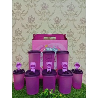 tupperware ขวดอเนกประสงค์ มายกเซต 8 ใบราคา 1158