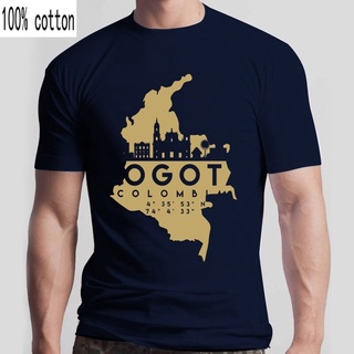 เสื้อยืด พิมพ์ลาย Bioshick Bogota Colombia แฟชั่นสําหรับผู้ชายS-5XL