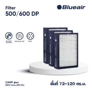 Blueair ไส้กรองอากาศ 500/600 DualProtection สำหรับรุ่น 650e,680i,690i,501 503,505,550E,601,603, 605,650E