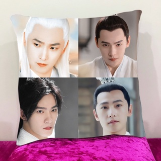 หมอนอิงสั่งทำ ใส่ได้4รูป หมอนอิงขนนุ่ม หมอนอิงโซฟา หมอนอิงในรถ หมอนอิง Cushions YANG YANG หยางหยาง