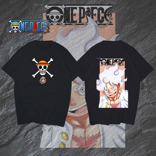 One Piece T Shirt Luffy Gear 5 Cotton Tshirt Onepiece Graphic Tee Tshirt for Men Unisex