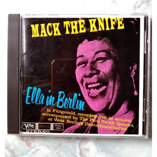 💿 CD Ella Fitzgerald : Ella in Berlin: Mack the Knife