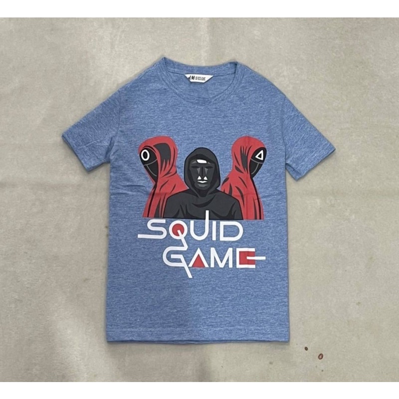 เสื้อยืดเด็ก ผ้าคอตตอน นิ่ม เด็ก2-12ขวบ