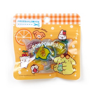 Set Sticker สติ๊กเกอร์ Theme Summer ลาย Pompompurin pn / Pompompurin