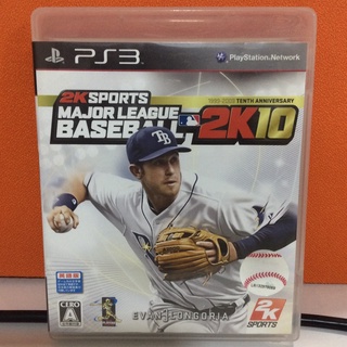 แผ่นแท้ [PS3] Major League Baseball 2K10 (Japan) (BLJS-10090) 10 2010 MLB