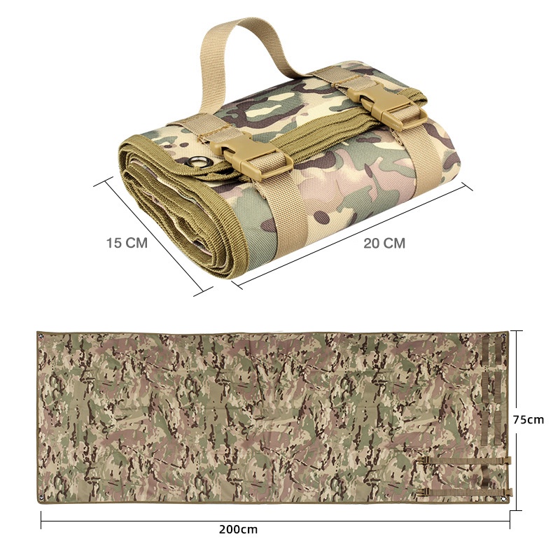 เสื่อพับได้ เสื่อพกพา สำหรับแคมป์ปิ้ง ขนาด 200x75 cm พร้อมส่งจากรังสิตจ้า