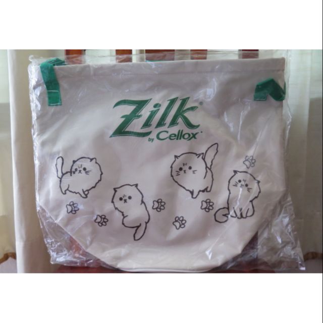 ถุงผ้าน้องแมว Zilk by Cellox