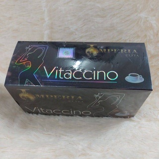 Vitaccino Coffee กาแฟดำ  ( ไวแทคชิโน) กล่อง 15 ซอง