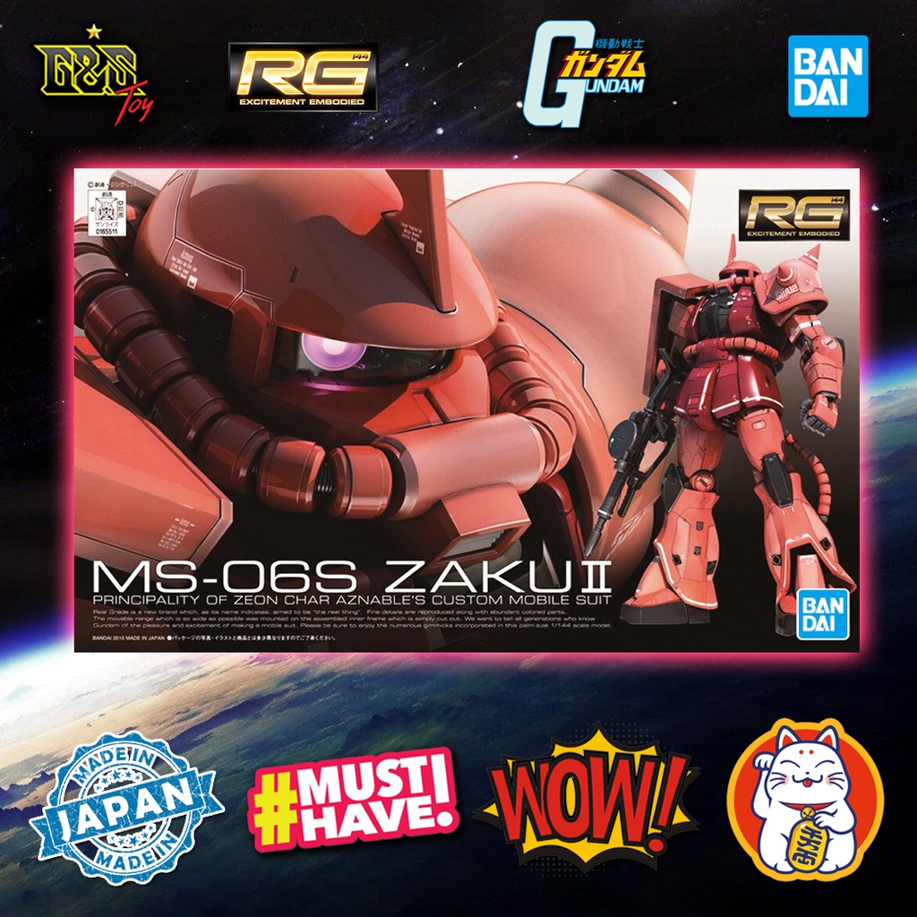 RG - Char Zaku II จากภาคแรก Gundam