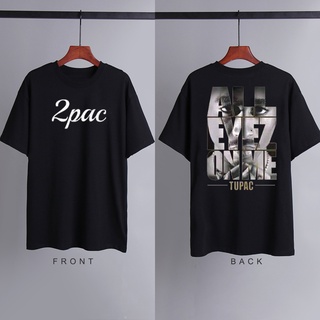 เสื้อคู่รัก - 2PAC TuPac UNISEX เสื้อยืดหลวมที่ได้รับแรงบันดาลใจจากวินเทจสําหรับผู้ชายเสื้อยืดกราฟิ