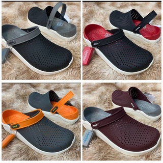 Crocs LiteRide Clog  กำลังฮิต เบาใส่สบายนิ่มสินค้ามีพร้อมส่งทุกคู่